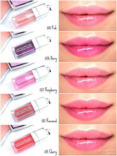 gloss dior lip glow oil|Dior Lip Oil all shades.